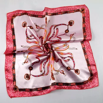 Naujų pavasario ir vasaros mažų šilko šalikas moteriška šilko laukinių profesinės mažas kvadratas rankšluostį 50.50 cm