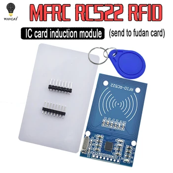 Nemokamas Pristatymas RFID modulis RC522 Rinkiniai S50 13.56 Mhz 6cm Su Žymas SPI Rašyti ir Skaityti dėl minėto sprendimo arduino uno 2560