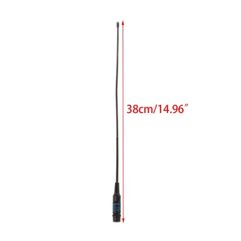 Nemokamas Pristatymas RH-771 dviejų dažnių VHF/UHF BNC Talkie nešiojamosios Radijo Antena Baofeng UV-5R