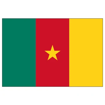 Nemokamas pristatymas xvggdg 90 x 150cm Kamerūnas vėliavos Banner Kabinti Nacionalines vėliavas Kamerūnas reklama