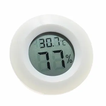 Nešiojamas LCD Termometras su Drėgmėmačiu Mini Praktinis Skaitmeninės Patalpų Turas LCD Ekranas Temperatūros, Drėgmės Matuokliu, Home Office