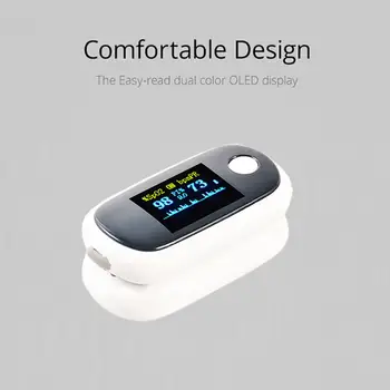 Nešiojamas USB Įkrovimo Oximeter OLED Piršto Pulse Oximeter SpO2 Širdies ritmo Monitorius Oximetro De Dedo USB Įkrovimo Oximeters