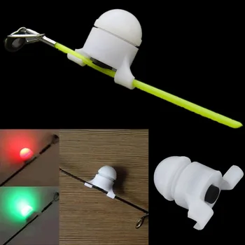 Nešiojamų 2 in 1 LED Naktį meškere Patarimas Įrašą apie Žuvų Strike Bite Įspėjimo Signalas, Šviesos, Žvejybos LED Lazdele Įrašą Naujas Dropshipping