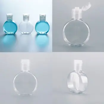 Nešiojamų 30ml Silikono Kelionės Butelis Silikono Daugkartiniai Squeezable Konteinerį Ranka Sanitizer 