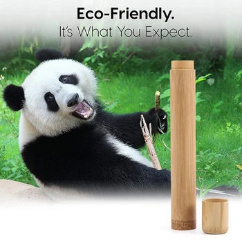 Nešiojamų Dantų Šepetėlį Padengti Bambuko Dantų Pasta Talpinimo Organizatorius Turėtojas Vonios Aksesuarai Kelionės Merchandises Naturl