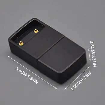 Nešiojamų Juodos spalvos Baterija USB Įkroviklis Ryšio Apmokestinimo Uosto Juul Vape Elektroninių Cigarečių Komplektas Įrankiai