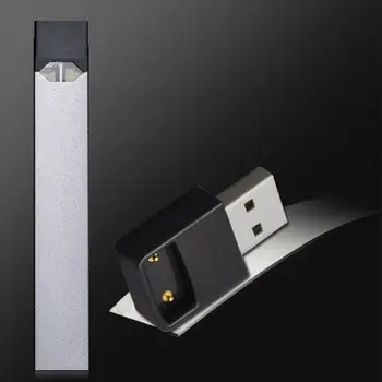 Nešiojamų Juodos spalvos Baterija USB Įkroviklis Ryšio Apmokestinimo Uosto Juul Vape Elektroninių Cigarečių Komplektas Įrankiai