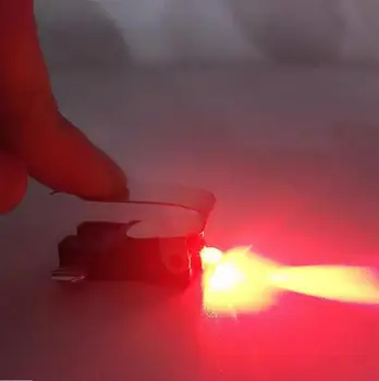 Nešiojamų Mini Dviračių Stabdžių Šviesos Kalno Uodega Galinis Dviračio Žibintas Dviračių LED Šviesos Aukšto Ryškumo Vandeniui raudonas LED lempos BL1901