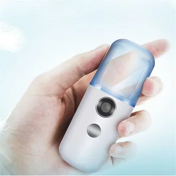 Nešiojamų Nano Rūko Purkštuvu Mini USB Įkrovimo Veido Purkšti Veido, Kūno Garlaivis Drėkina Odą Alkoholio Dezinfekcijos priemonės, Purkštuvas
