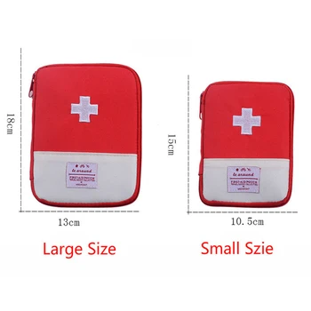 Nešiojamų Saugojimo Krepšys Pirmosios Pagalbos Skubios Medicinos Maišelį Lauko Tabletes Išgyvenimo Organizatorius Pagalbos Rinkiniai Kelionių Priedai