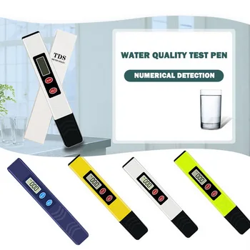 Nešiojamų TDS Testeris Rašiklio Formos Skaitmeninis Vandens Skaitiklis Filtras Vandens Matavimo Kokybė ir TDS Matavimo