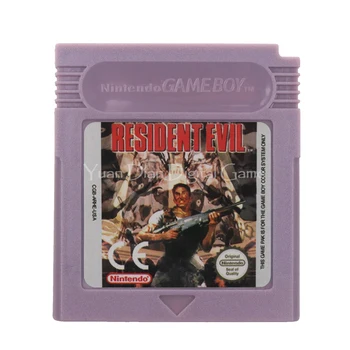 Nintendo GBC Vaizdo Žaidimų Kasetė Konsolės Kortelės Residen Evil anglų Kalba