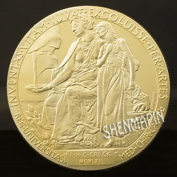 Nobelio Fiziologijos, Medicinos Lenino Progines monetas, 999, Auksas Nobelio premijos Medalis Monetų Kolekcionieriams Meno Rusijos Monetas