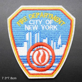 NYPD niujorko Policijos Departamento Geležies Siuvinėtų Drabužių Lopai Drabužių, Lipdukų Drabužių Didmeninės