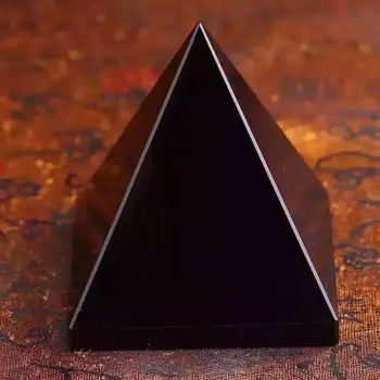 Obsidianas Piramidės Kambarį Natūralus Akmuo Kristalas Obsidianas Piramidės Papuošalai #CO