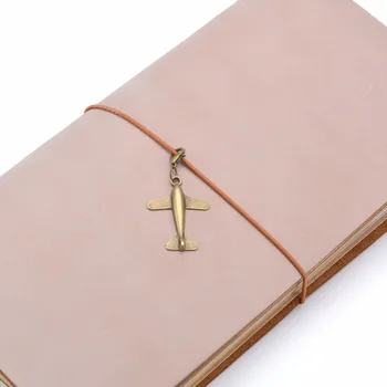 Oda Notebook Aksesuaras Metalo Žavesio Derliaus Ir Kūrybos Kabinti Lašas Kaip Pakabukas Žymą dekoracija dienoraštis journay