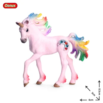Oenux Originalus Originali Pasakos Skristi Arklių Modeliavimas Gyvūnų Mitinės Elfai Elf Pegasus Veiksmų Skaičiai Modelį PVC Mielas Žaislas Vaikams