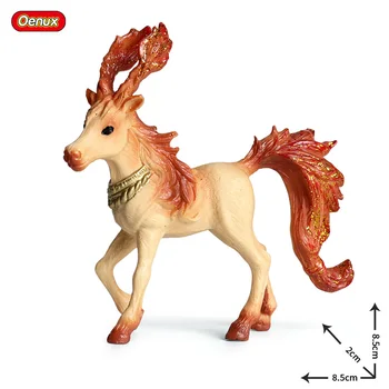Oenux Originalus Originali Pasakos Skristi Arklių Modeliavimas Gyvūnų Mitinės Elfai Elf Pegasus Veiksmų Skaičiai Modelį PVC Mielas Žaislas Vaikams