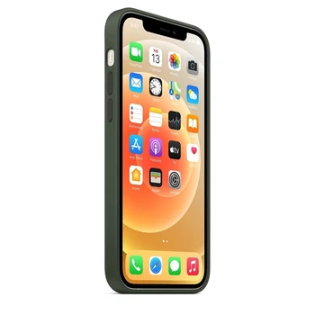 Oficialus Originalus Silikoninis Atveju iPhone 12 11 Pro Max Padengti Minkšti Silikoniniai Dėklai iPhone 7 8 Plius 6 6s X XS Max XR SE 2020 m.