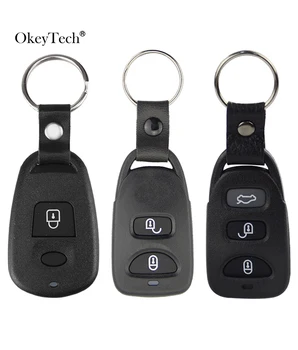 OkeyTech Nuotolinio Automobilio Raktas su Lukštais 1/2/3/4 Klavišą Mygtuką Hyundai Kia Carens Tucson Elantra 