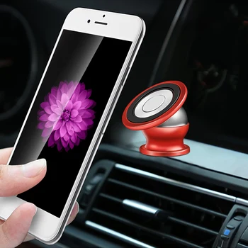 Olaf Magnetinio automobilinis telefono laikiklis samsung S8 S9 plus 360 Sukimosi Automobilinis laikiklis iPhone 8 7 Plus Universalus Mobiliųjų telefonų dėklai