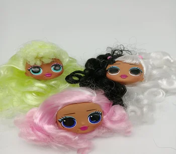 Originali LOL Staigmena Lėlės Lols Galvos Plaukų AccessoriesDoll Lol Lėlės Hairgoals Lėlės Veiksmų Skaičius, Žaislai Vaikams, Dovana, Žaislai Mergaitėms