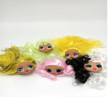 Originali LOL Staigmena Lėlės Lols Galvos Plaukų AccessoriesDoll Lol Lėlės Hairgoals Lėlės Veiksmų Skaičius, Žaislai Vaikams, Dovana, Žaislai Mergaitėms