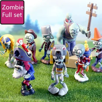 Originali Zombie Anime Modelis Žaislai, Augalai VS Zombies Žaislas Veiksmų Skaičius, PVZ Metimu Minkšto Silikono Anime Vaikams, Vaikų Gimtadienio Dovana