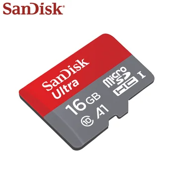 Originalios Sandisk Ultra Atminties Kortelė 16GB 32GB 64GB 128GB 200GB 256 GB Greitis 100MB/s Micro SD Kortelė TF Kortelę Telefono C10