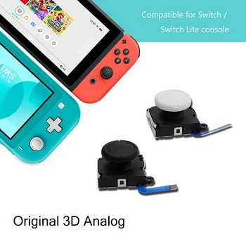 Originalus 3D Analog Joystick Nykščio Lazdos Sensor Endoprotezų Nintendo Pereiti Kontrolę | Remontas Joycon Valdytojas