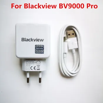 Originalus Blackview BV9000 Įkroviklį su Tpye-C Usb Duomenų kabeliu 1M ES Europos Adapteris Universalus Uosto Blackview BV9000 Pro