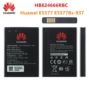 Originalus HB824666RBC baterija 3000mAh Už Huawei Huawei E5577 E5577Bs-937 Mobiliojo telefono HB824666RBC