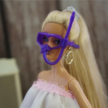 Originalus karoliai Barbie, Akiniai nuo saulės 1/6 bjd Doll diržo Princesė mados padažu Priedai lėlių GiftToys Mergaitėms
