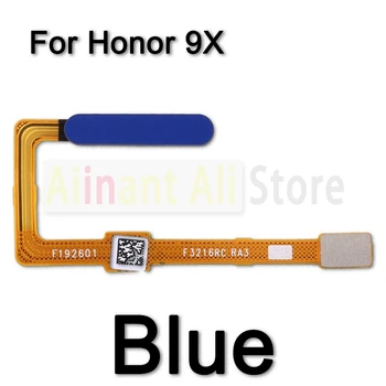 Originalus Namo Klavišą pirštų Atspaudų Jutiklis Flex Kabelis Huawei Honor 9 9e 9X Lite Touch ID pirštų Atspaudų Flex Kabelis, Telefono Dalys