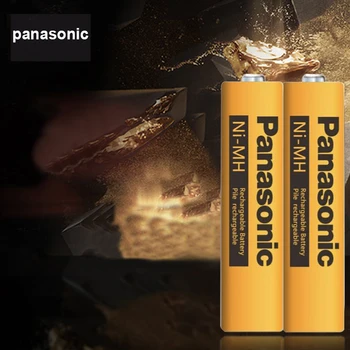 Originalus Panasonic 1.2 V AAA 630mAh Įkrovimo NiHM Baterija Įkrovimo laikas arba 1200 kartų