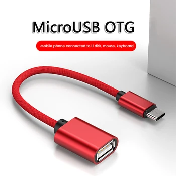 OTG Adapteris Micro USB Kabeliai, OTG USB Kabelis, Mikro USB Į USB už 