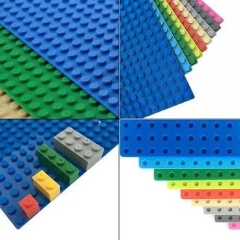 Pagrindinės Plokštės pagrindo plokštės Blokai Suderinama Statybinės Plytos Statybos Žaislai Vaikams 32*32 32*16 16*16 Taškai