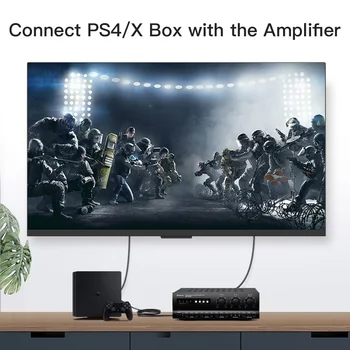 Paj Skaitmeninis Optinis Audio Kabelis Toslink SPDIF Laidas 1m 5m Už Stiprintuvai Blu-ray DVD Xbox 360 PS4 Soundbar Pluošto Kabelis