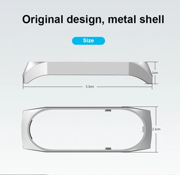 Pakeisti Dirželį Xiaomi Mi Juosta 5 Dirželis Metalo Rankogaliai Nerūdijančio Plieno Apyrankė Smart Žiūrėti Riešo Mi Juosta 5 Dirželis