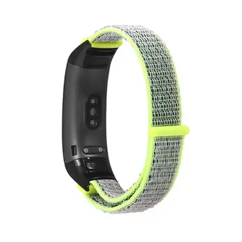 Pakeitimo Patvarus Nailono Linijos Apyrankė Smart Watch Band Riešo Dirželis Huawei Honor Band 5/4 Apyrankę Priedai