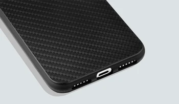 Paprasta Anglies pluošto soft case for iphone 11 12 mini pro x xs max 8 7 6 6s plius telefono dangtelį Verslo coque fundas 11 promax atveju