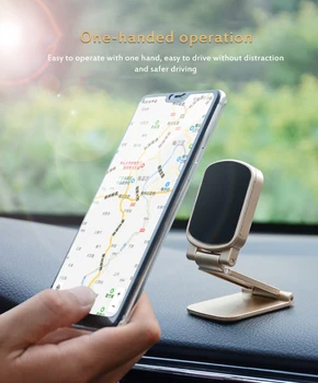 Paramos Sulankstomas Darbalaukio Tablet Stand Stalas Magneto Magnetinis Laikiklis Automobilinis Telefono Laikiklis iPhone