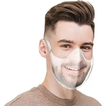 Patvarus Kaukė veidui Plastiko Daugkartinio naudojimo Išvalyti Veido Kaukė Tvarstis Anti-pm2.5 Apsaugine Kauke Daugkartinio Naudojimo Padengti Burną, Nosį Šalmas