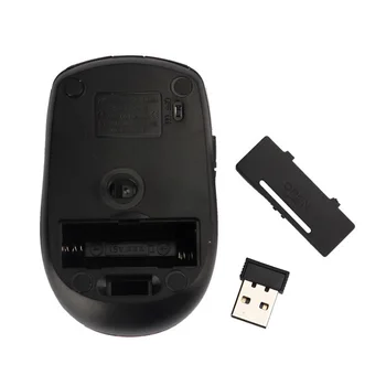 PC Nešiojamas Belaidės Pelės, Optinės Žaidimų Pelės, Nešiojamų 2,4 GHz Pelė su USB Nano Dongle Office Žaidėjus Kompiuterio Darbalaukio Pelės