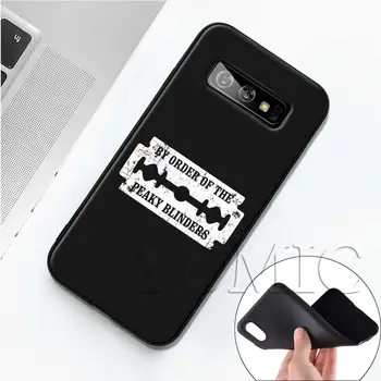 Peaky Laukai Kryžiaus Simbolis Black Case for Samsung Galaxy S20 FE S21 20 Pastaba Ultra S10 10 Lite S9 Plus S8 S10e TPU Minkštas Viršelis