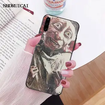 PENGHUWAN poterio filmą Dobby Dangtelis Juodas Minkštas Apvalkalas Telefoną Atveju Huawei 30 P20 P10 P8 P9 Mate 20 10 Pro Lite