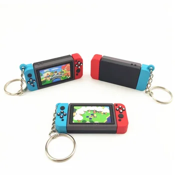 Pereiti Žaidimą Mašina Keychains Nintendo Jungiklis paketų prižiūrėtojų raktinę Žavesio Maišelį Pakabukas Minkšta Guma, PVC Raktų pakabukai
