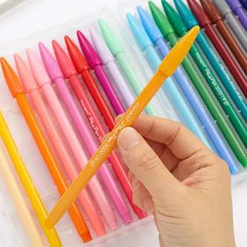 Pietų Korėja raštinės reikmenys monami 3000 spalvos gelio rašiklis akvarelė pen kablys linijos pluošto rašiklis studentas
