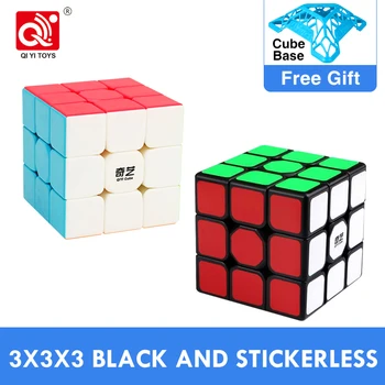 Pigiausia QiYi Kariai S 3x3x3 Magic Cube Plaukti W Profesinės Qidi S 2x2x2 3x3 Greičio Įspūdį 2x2 Cubo Magico Švietimo Žaislai