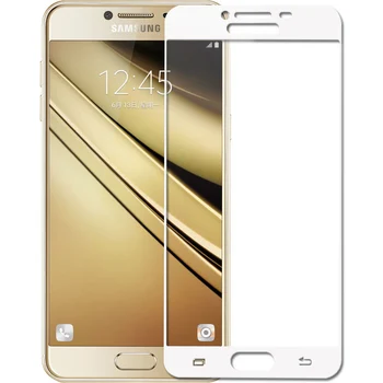 Pilnas draudimas Anti-Sprogimo Grūdintas Stiklas Samsung Galaxy C7Pro C5 C5000 C7 pro A3 A5 A7 2017 j3 skyrius J5 2017 9H Apsauginės Plėvelės